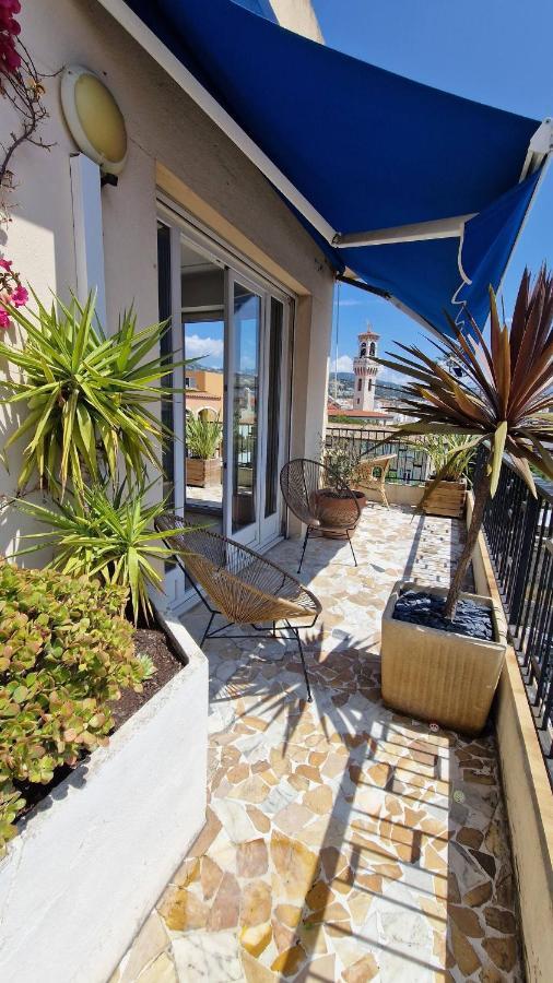 Tres Grand Appartement Lumineux Nizza Esterno foto