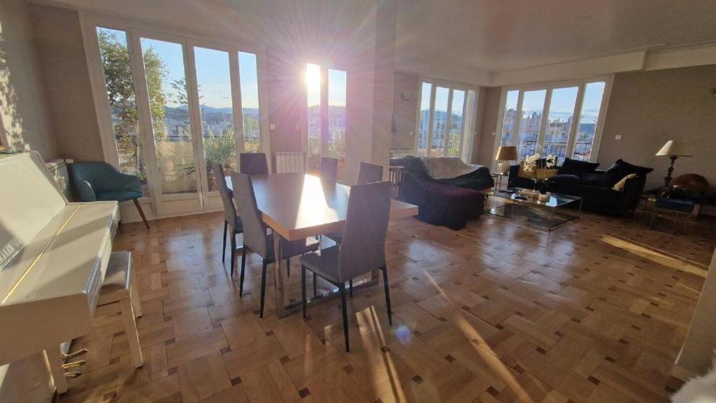 Tres Grand Appartement Lumineux Nizza Esterno foto